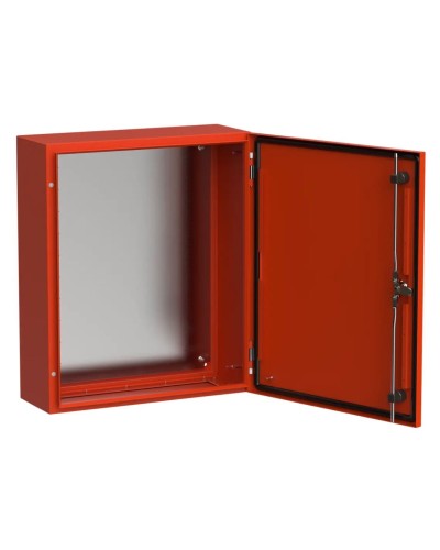 ЩМП-60.50.20 УХЛ1 IP66 RAL3020 TITAN 5 (TI5-13-N-060-050-020-66). Корпус металлический с монтажной платой. IEK в Раменском