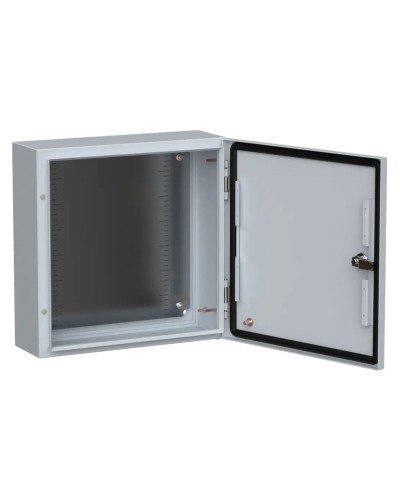 ЩМП-40.40.15 УХЛ1 IP66 400х400х150 TITAN 5 (TI5-10-N-040-040-015-66). Шкаф металлический с монтажной платой. IEK в Раменском