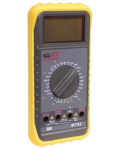 Мультиметр цифровой Professional MY62 (TMD-5S-062). Мультиметр цифровой. IEK в Раменском