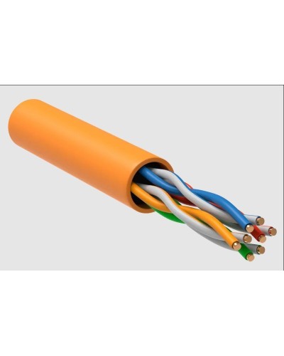 GENERICA U/UTP 5E 24AWG 4PR LSZH оранжевый (BC1-C5E04-127-305-R-G). Кабель «витая пара» (LAN) для структурированных систем связи. IEK в Раменском