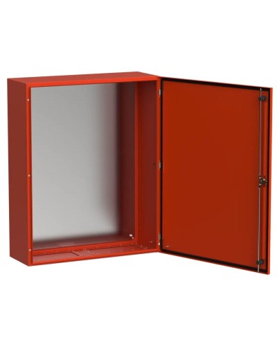 ЩМП-100.80.30 УХЛ1 IP66 RAL3020 TITAN 5 (TI5-13-N-100-080-030-66). Корпус металлический с монтажной платой. IEK в Раменском