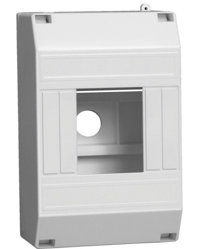 Корпус пластиковый КМПн 1/4 IP20 белый (MKP31-N-04-30-135). Щиток модульный без дверцы, настенный. IEK в Раменском