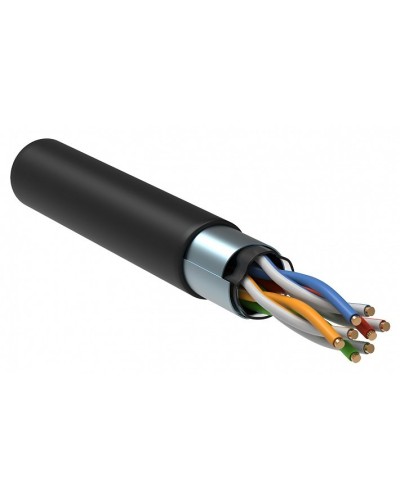 GENERICA F/UTP кат.5E 24AWG 4 пары LDPE черный (BC3-C5E04-339-305-R-G). Кабель «витая пара» (LAN) для структурированных систем связи. IEK в Раменском