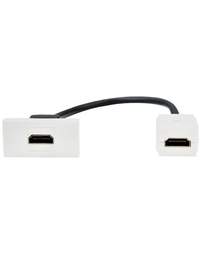 Розетка HDMI M/M PRIMER РКМ-10-00-П белый IEK (PR-KK40D-RH-0-1-K01). Розетка HDMI. IEK в Раменском