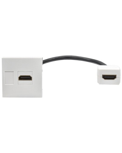 Розетка HDMI M/M PRIMER РКМ-20-10-П белый IEK (PR-KK40D-RH-0-2-K01). Розетка HDMI. IEK в Раменском