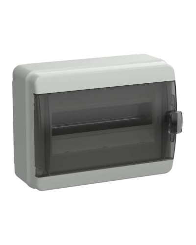 Корпус пластиковый КМПн-12 IP65 TEKFOR (TF5-KP72-N-12-65-K03-K02). Корпус модульный пластиковый черная прозрачная дверь. IEK в Раменском