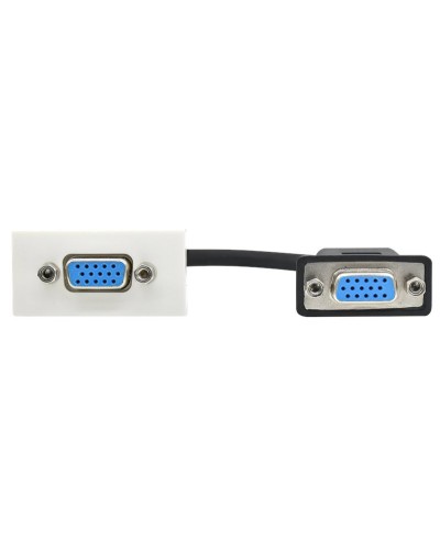 Розетка VGA M/M PRIMER РКМ-20-20-П белый IEK (PR-KK40D-RV-0-2-K01). Розетка. IEK в Раменском