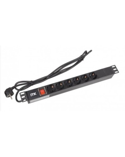 PH12-6D1-P. Блок розеток 19”. ITK в Раменском