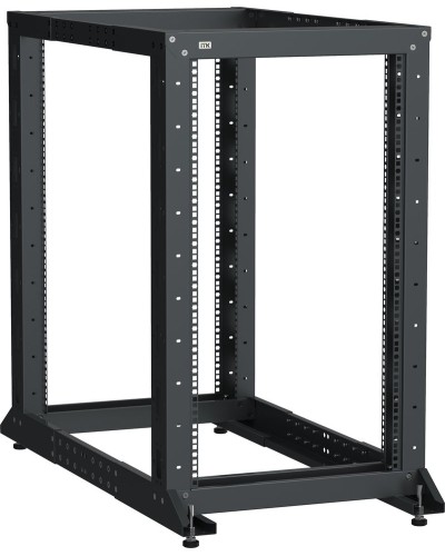 LF05-20U61-2GM. Стойка 2-рамная 20U 600х600-1000мм черная. ITK в Раменском
