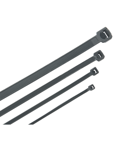 HKB-W48-L200 (100 шт). Хомут кабельный ХКн 4,8х200мм нейлон черный. ITK в Раменском