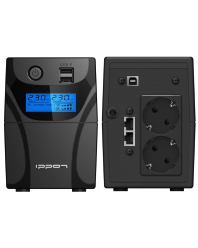 Ippon Back Power Pro II 650 Euro (1005511). Источник бесперебойного питания. Ippon в Раменском
