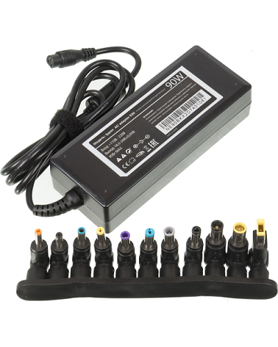 Блок питания Ippon E90 автоматический 90W 18.5V-20V 11-connectors 4.5A, LED индикатор (651780). Блок питания. Ippon в Раменском