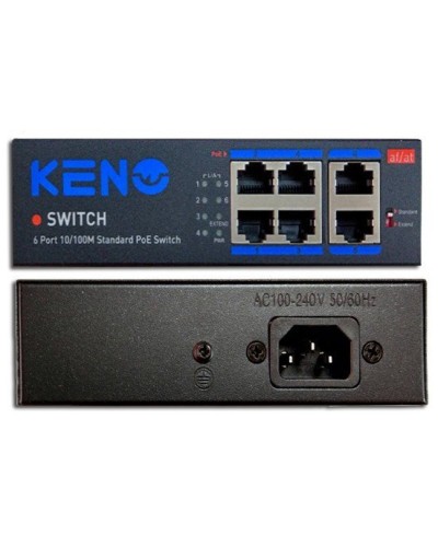 KN-SW402POE+. Коммутатор с питанием по PoE. KENO в Раменском