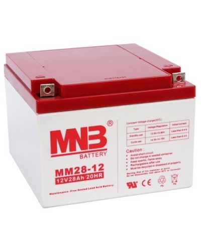 MNB MM 28-12. Аккумулятор герметичный свинцово-кислотный. MNB в Раменском
