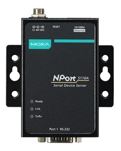 NPort 5110A. 1-портовый асинхронный сервер. MOXA в Раменском