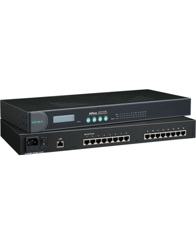 NPort 5650-16. 16-портовый преобразователь. MOXA в Раменском