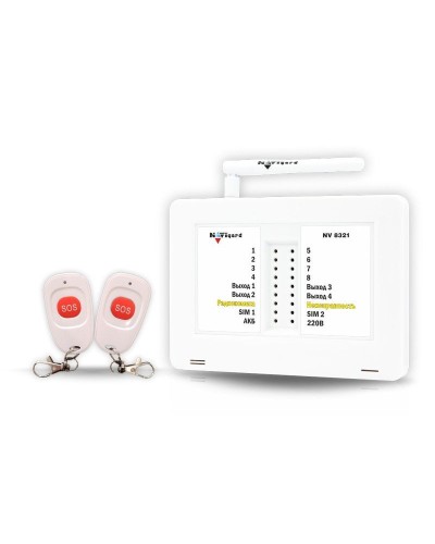 NV 8321ТК. GSM комплект тревожной сигнализации. NAVIgard в Раменском