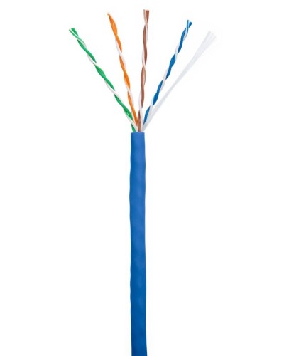 U/UTP 4pair, Cat5e, In, PVC (CCA-UU004-5E-PVC-BL). Кабель «витая пара» (LAN) для структурированных систем связи. NETLAN в Раменском