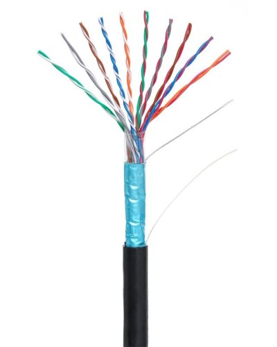 F/UTP 10pair, Cat5, Out, PE (EC-UF010-5-PE-BK-3). Кабель «витая пара» (LAN) для структурированных систем связи. NETLAN в Раменском
