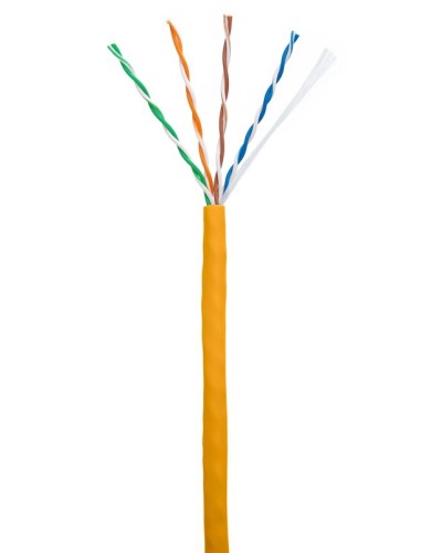 U/UTP 4pair, Cat5e, In, LSZH (EC-UU004-5E-LSZH-OR). Кабель «витая пара» (LAN) для структурированных систем связи. NETLAN в Раменском