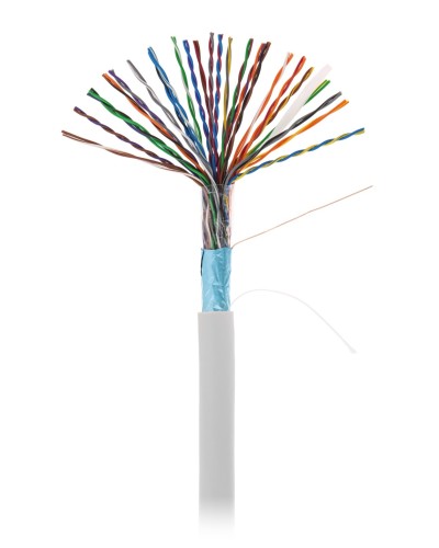 F/UTP 25pair, Cat5, In, PVC (EC-UF025-5-PVC-GY-3). Кабель «витая пара» (LAN) для структурированных систем связи. NETLAN в Раменском