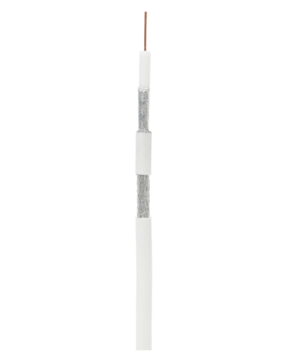 RG-11 CCS, In, PVC (EC-C2-21123A-WT-3). Кабель коаксиальный омедненный. NETLAN в Раменском