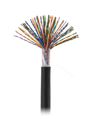 U/UTP 50pair, Cat5, Out, PE (EC-UU050-5-PE-BK-3). Кабель «витая пара» (LAN) для структурированных систем связи. NETLAN в Раменском