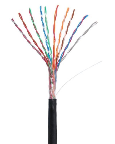 U/UTP 10pair, Cat5, Out, PE (EC-UU010-5-PE-BK-3). Кабель «витая пара» (LAN) для структурированных систем связи. NETLAN в Раменском
