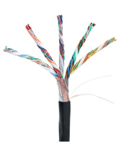 U/UTP 25pair, Cat5, Out, PE (EC-UU025-5-PE-BK-3). Кабель «витая пара» (LAN) для структурированных систем связи. NETLAN в Раменском