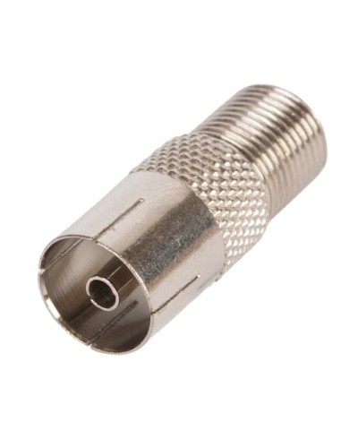 EC-CC-F-PAL-FM-MT-100 (100 шт). Адаптер для коаксиальных кабелей, F-тип-PAL-female. NETLAN в Раменском