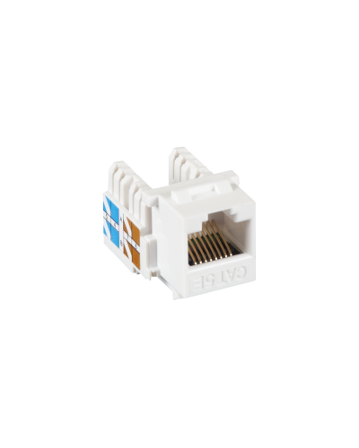 EC-UKJ-UD2-WT-10 (10шт). Вставка Keystone Jack RJ-45. NETLAN в Раменском