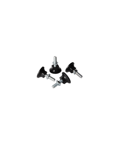 EC-LT4-NT (4 шт). Опоры регулируемые для напольных шкафов EC-FZ, без поворотной основы. NETLAN в Раменском