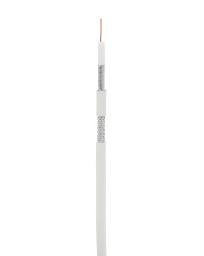 RG-6 CCS, In, PVC (UEC-C2-32123A-WT-3). Кабель коаксиальный омедненный. NETLAN в Раменском