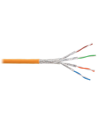 S/FTP, 4pair, Cat.6a, Solid, In, LSZH (NKL 9355C-OR). Кабель «витая пара» (LAN) для структурированных систем связи. NIKOLAN в Раменском