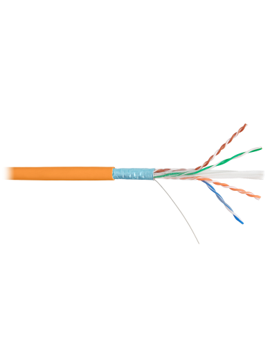 F/UTP 4pair, Cat6, Solid, In, PVC (NKL 9240C-OR). Кабель «витая пара» (LAN) для структурированных систем связи. NIKOLAN в Раменском