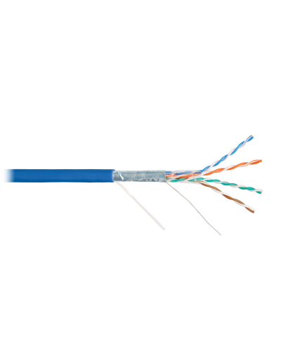 F/UTP 4pair, Cat5e, Solid, In, нг(А)-HF (NMC 4200C-BL). Кабель «витая пара» (LAN) для структурированных систем связи. NIKOMAX в Раменском
