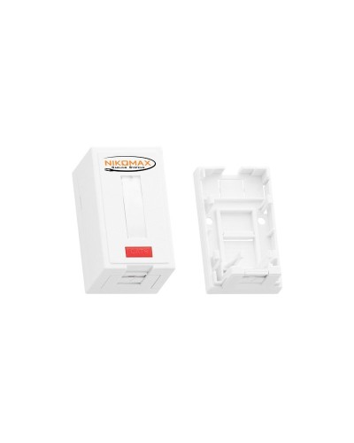 NMC-MB1P-ST-WT. Корпус настенной розетки. NIKOMAX в Раменском