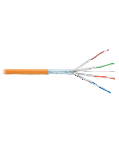 F/FTP 4pair, Cat6a, Solid, In, нг(А)-HF (NMC 4355C-OR). Кабель «витая пара» (LAN) для структурированных систем связи. NIKOMAX в Раменском