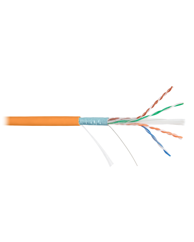 F/UTP 4pair, Cat6, Solid, In, нг(А)-HF (NMC 4240C-OR). Кабель «витая пара» (LAN) для структурированных систем связи. NIKOMAX в Раменском
