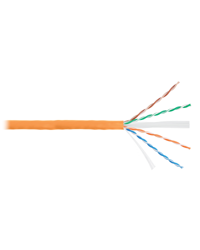 U/UTP 4pair, Cat6, Solid, In, нг(А)-HF (NMC 4140C-OR). Кабель «витая пара» (LAN) для структурированных систем связи. NIKOMAX в Раменском