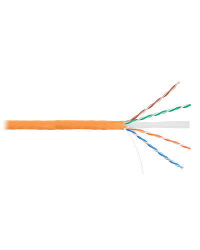 U/UTP 4pair, Cat6, Solid, In, нг(А)-HF (NMC 9140C-OR). Кабель «витая пара» (LAN) для структурированных систем связи. NIKOMAX в Раменском