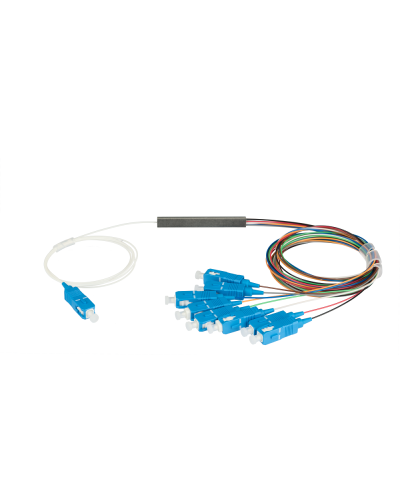 NMF-SPP1X8A1-SCU-M. Сплиттер планарный 1x8, 9/125мкм, SC/UPC, 0.9 мм. NIKOMAX в Раменском