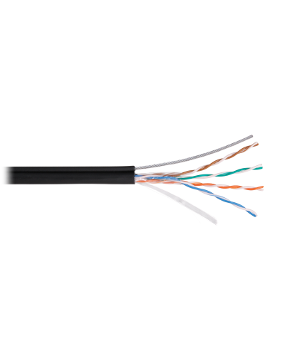 U/UTP 4pair, Cat5e, Solid, Out, SW, PVC (NMC 4805B-BK). Кабель «витая пара» (LAN) для структурированных систем связи. NIKOMAX в Раменском