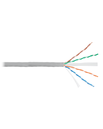 U/UTP 4pair, Cat6, Solid, In, PVC (NMC 4140A-GY). Кабель «витая пара» (LAN) для структурированных систем связи. NIKOMAX в Раменском