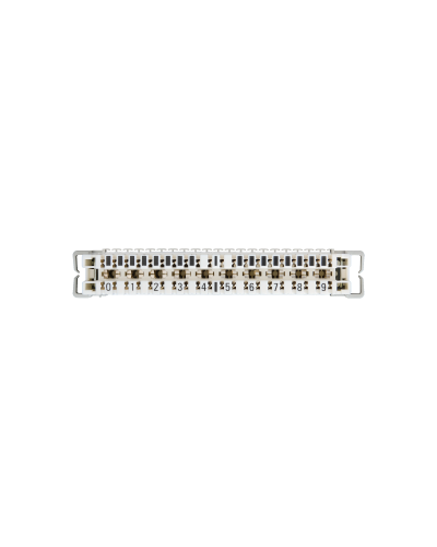 NMC-PL10-DU-10 (10 шт). Плинт размыкаемый, (0...9), крепление под кронштейн и круглые направляющие. NIKOMAX в Раменском