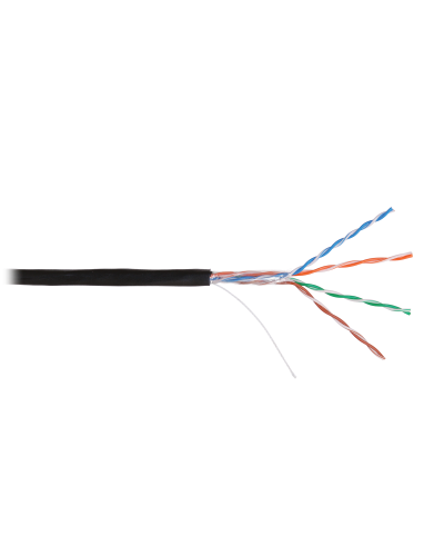 U/UTP 4pair, Cat5e, Solid, In/Out, нг(А)-HF (NMC 9100C-BK). Кабель «витая пара» (LAN) для структурированных систем связи. NIKOMAX в Раменском