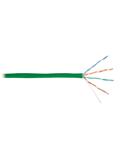 U/UTP 4pair, Cat5e, Solid, In, нг(А)-HF (NMC 9100C-GN). Кабель «витая пара» (LAN) для структурированных систем связи. NIKOMAX в Раменском