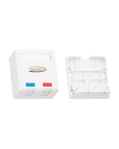NMC-MB2P-ST-WT. Корпус настенной розетки. NIKOMAX в Раменском