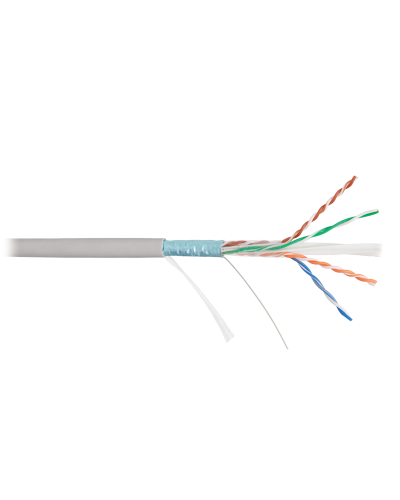 F/UTP 4pair, Cat6, Solid, In, нг(А)-HF (NMC 4240C-GY). Кабель «витая пара» (LAN) для структурированных систем связи. NIKOMAX в Раменском