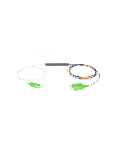 NMF-SPP1X2A1-SCA-M. Сплиттер планарный 1x2, 9/125мкм, SC/APC, 0.9 мм. NIKOMAX в Раменском